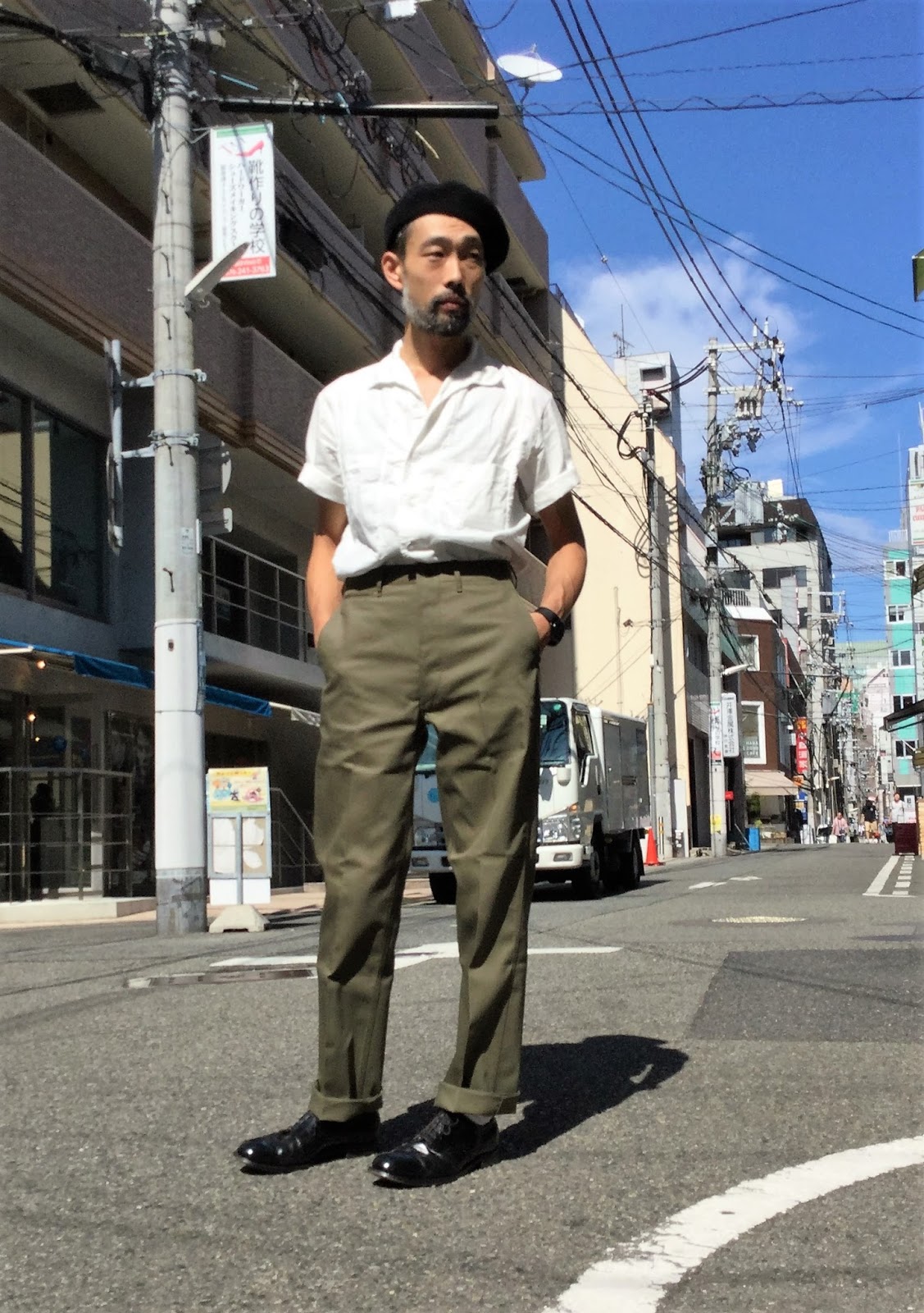 ANATOMICA KOBE: ANATOMICA CHNOⅡ HBT/OLIVE